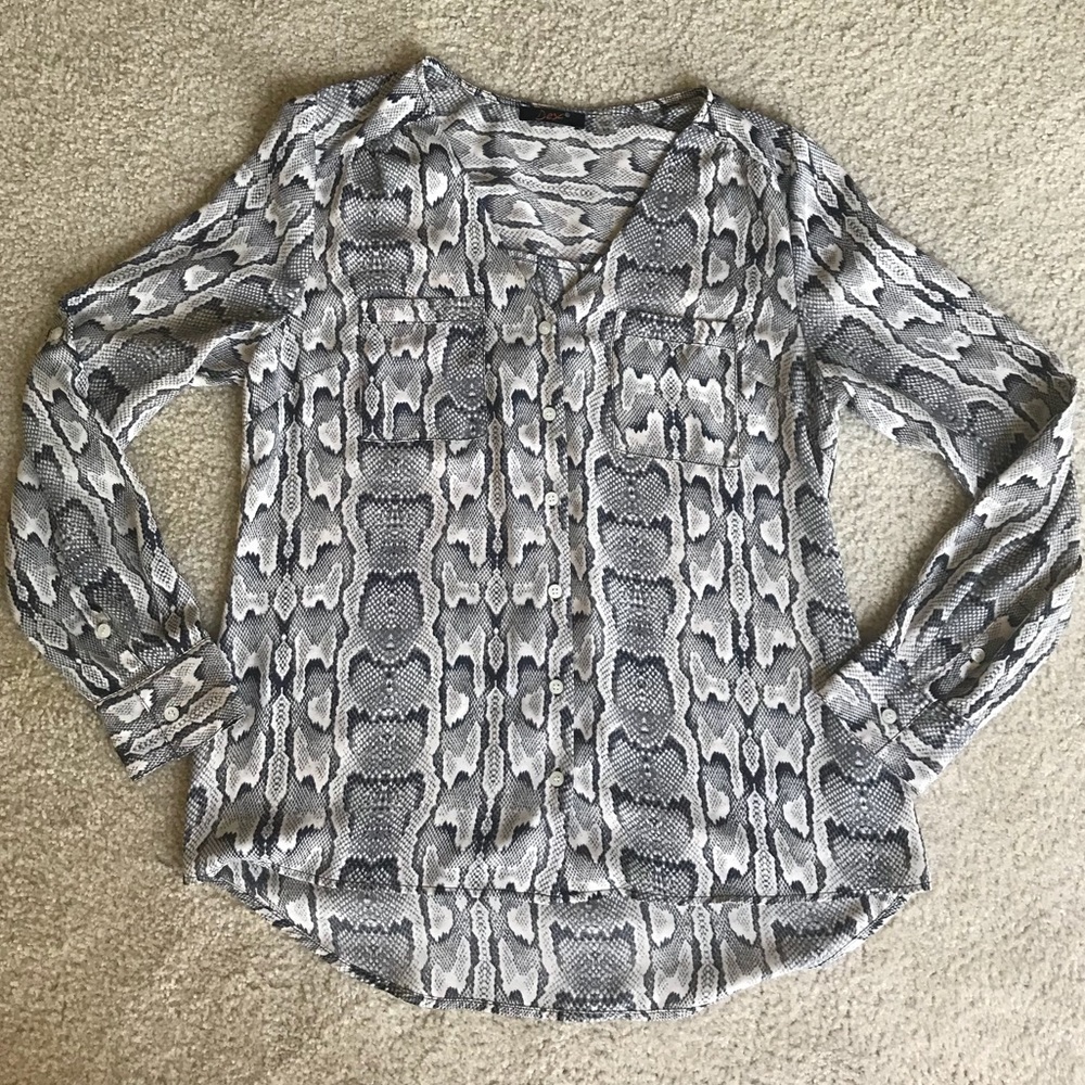 Python Skin Blouse